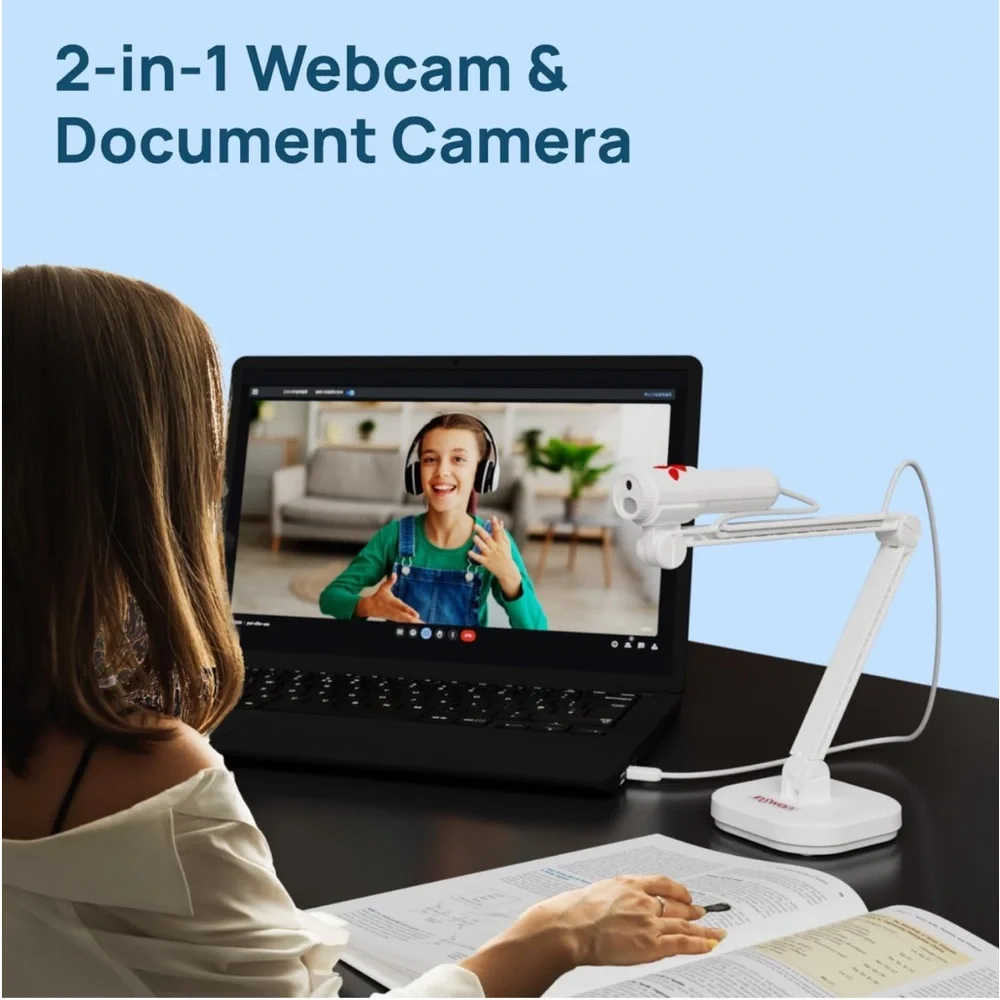 2 in 1 Webcam and Document Camera